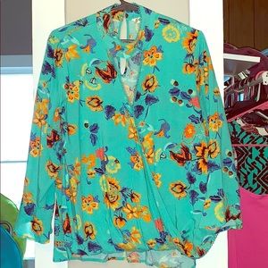 Women’s floral blouse